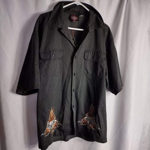 Dragonfly Roadhouse embroidered shirt - Picture 1 of 9